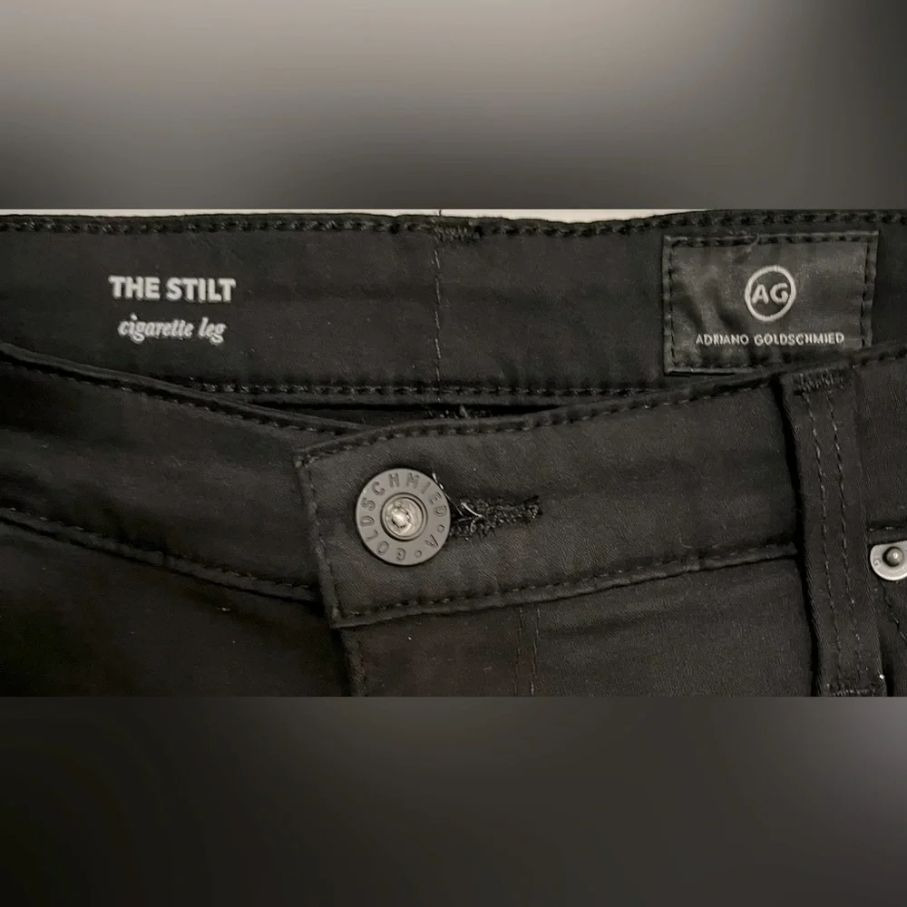 NWT AG Adriano Goldschmied The Stilt Cigarette Leg Jeans Size 30 - Picture 3 of 10